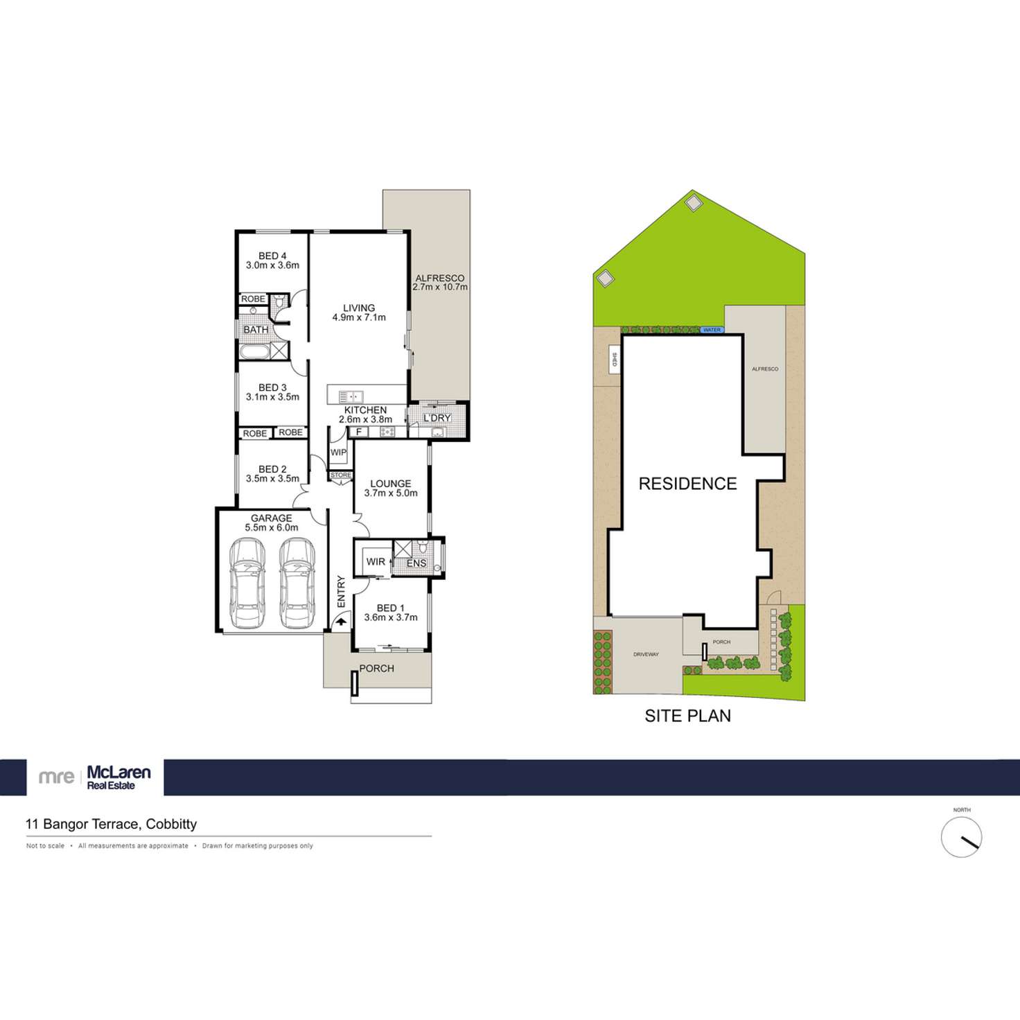 Floorplan of Homely house listing, 11 Bangor Terrace, Cobbitty NSW 2570