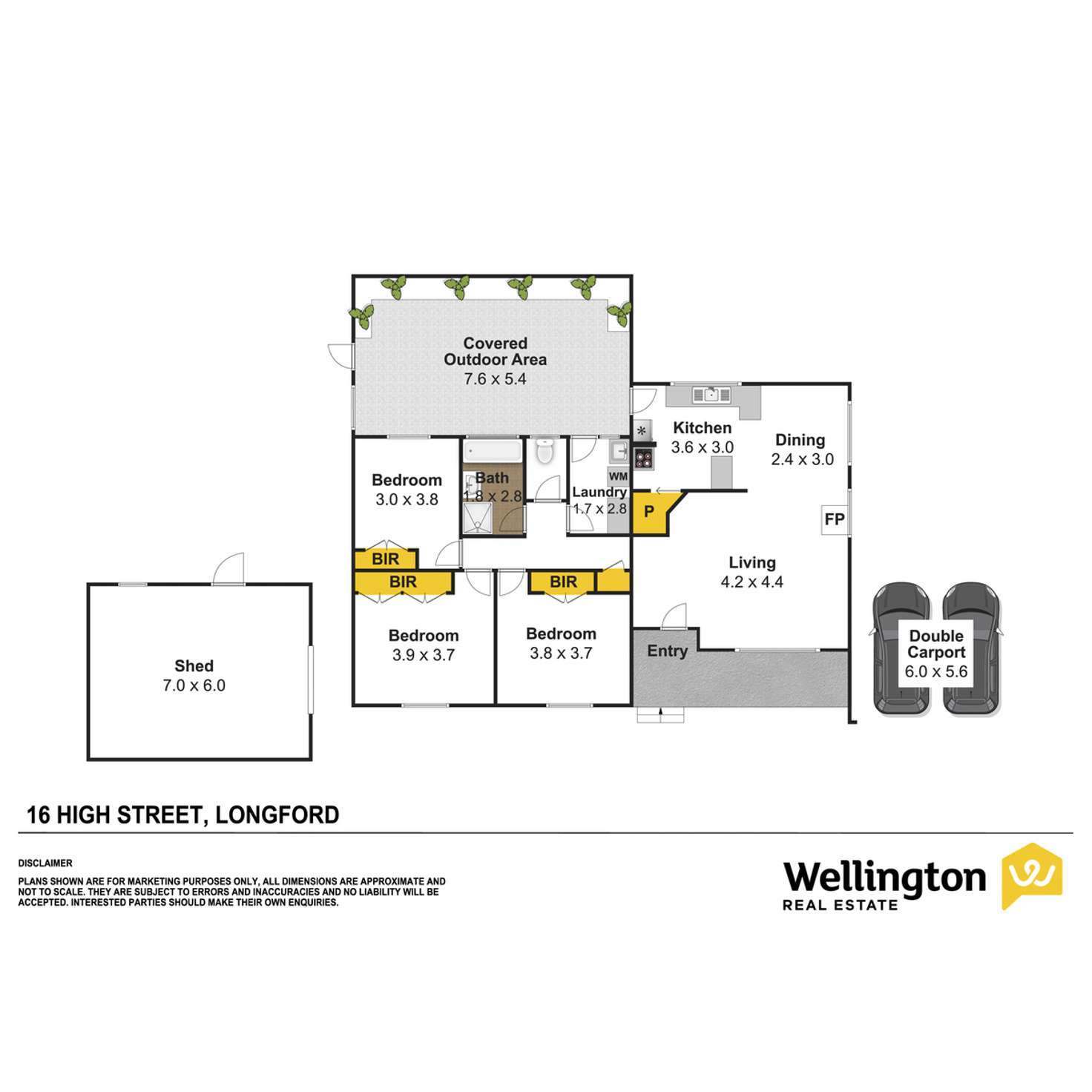 Floorplan of Homely house listing, 16 High Street, Longford VIC 3851