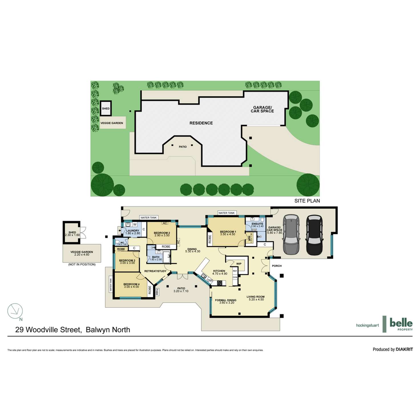 Floorplan of Homely house listing, 29 Woodville Street, Balwyn North VIC 3104