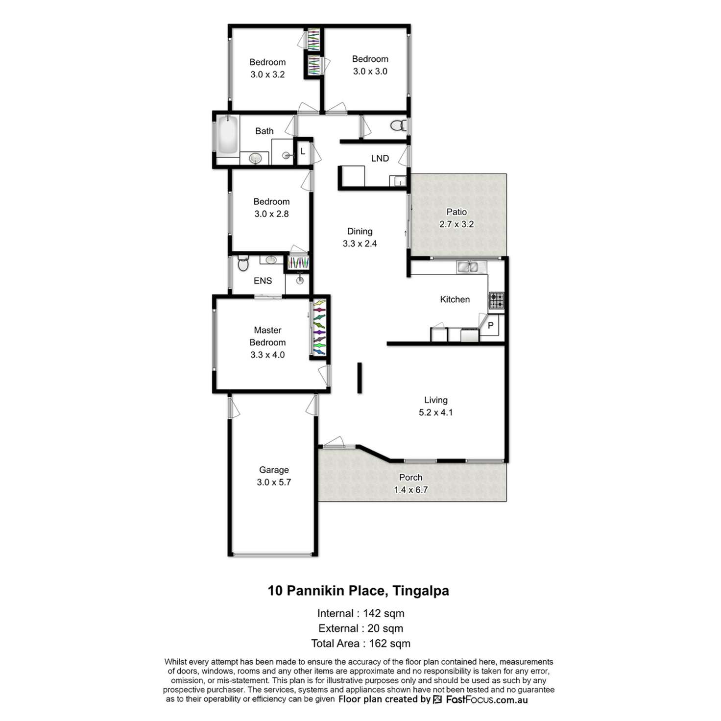 Floorplan of Homely house listing, 10 Pannikin Place, Tingalpa QLD 4173