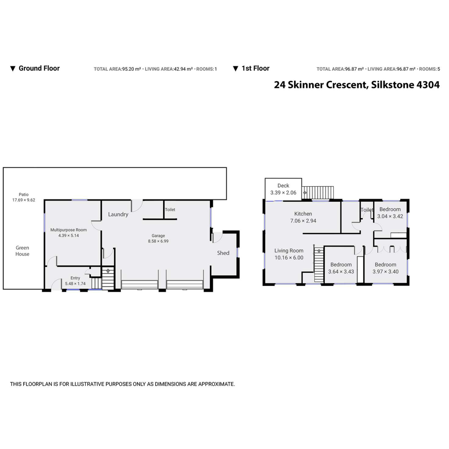 Floorplan of Homely house listing, 24 Skinner Crescent, Silkstone QLD 4304