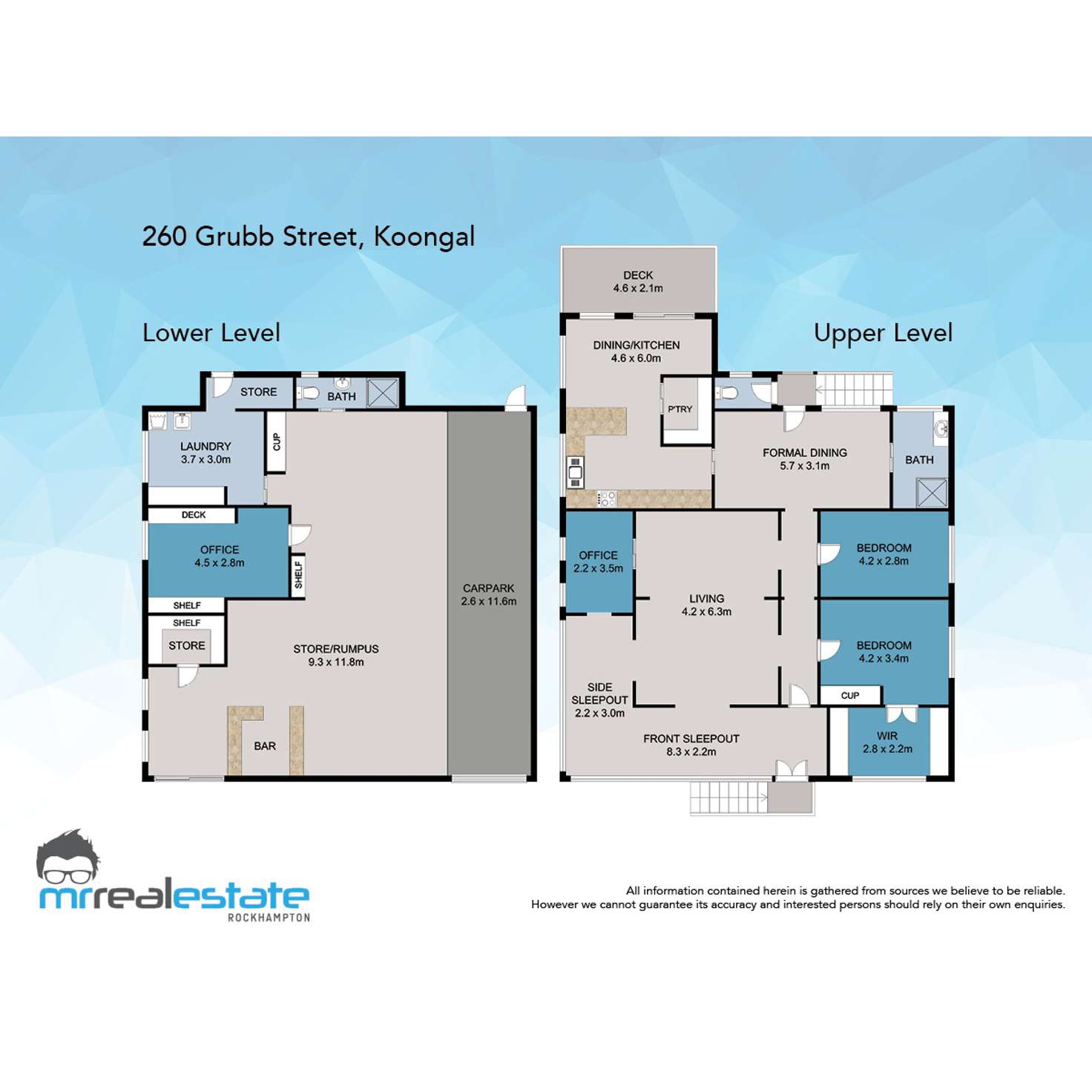 Floorplan of Homely house listing, 260 Grubb Street, Koongal QLD 4701