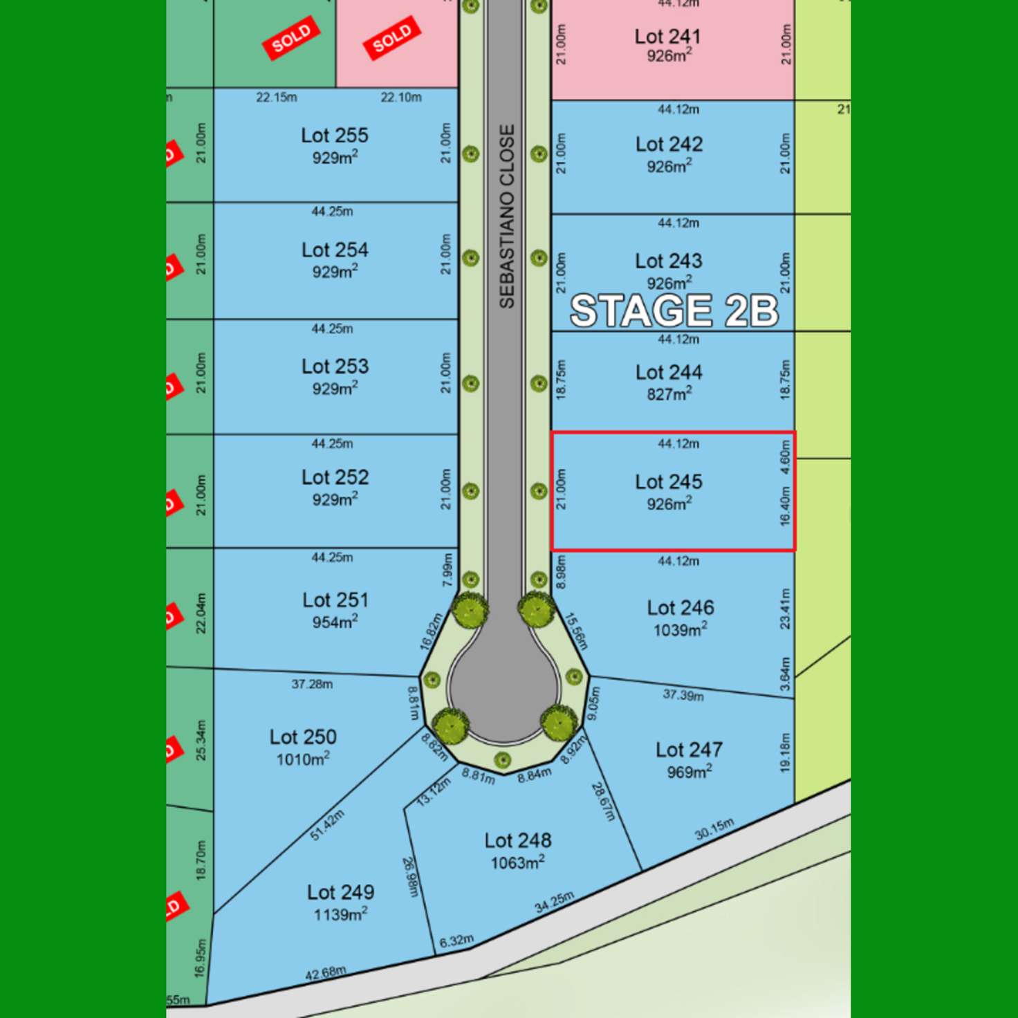 Floorplan of Homely residentialLand listing, LOT 245 Sebastiano Close, Mareeba QLD 4880