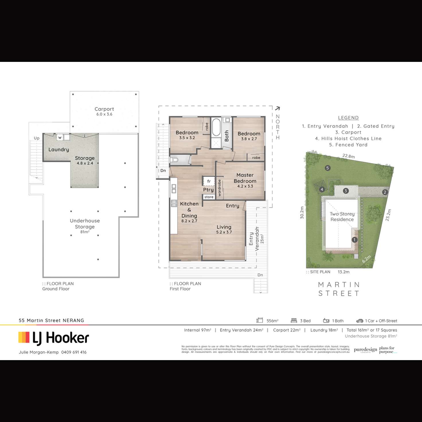 Floorplan of Homely house listing, 55 Martin Street, Nerang QLD 4211