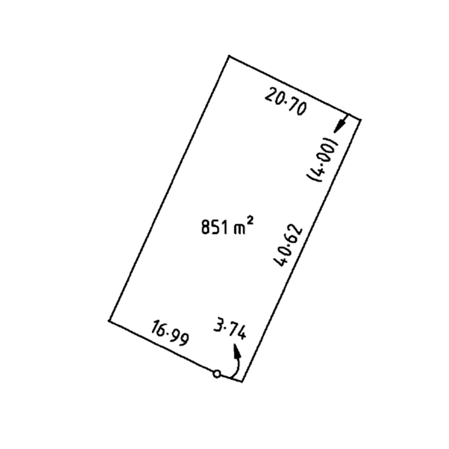 Floorplan of Homely residentialLand listing, 48 Cronin Avenue, Port Lincoln SA 5606