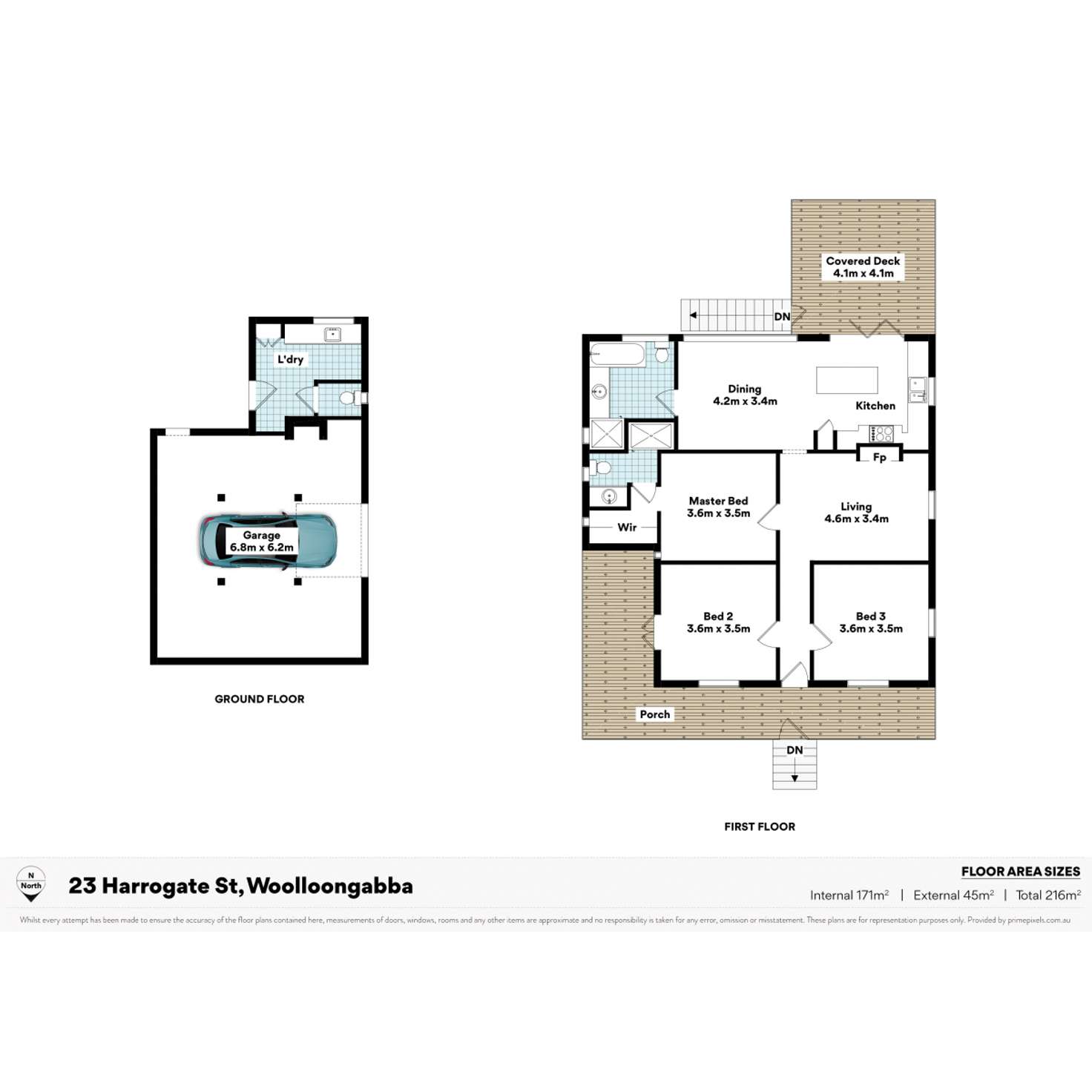 Floorplan of Homely house listing, 23 Harrogate Street, Woolloongabba QLD 4102