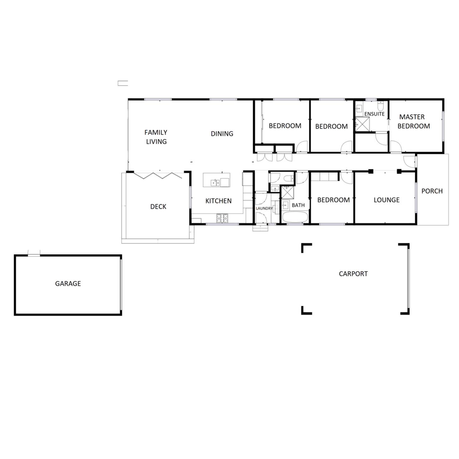Floorplan of Homely house listing, 62 William Street, Wodonga VIC 3690