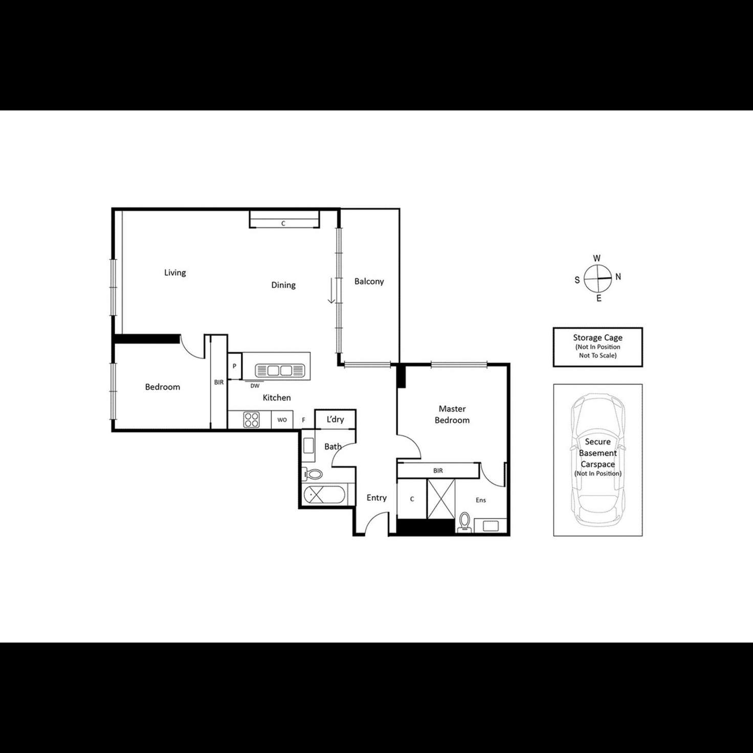 Floorplan of Homely apartment listing, 304/26-28 Jackson Street, Toorak VIC 3142