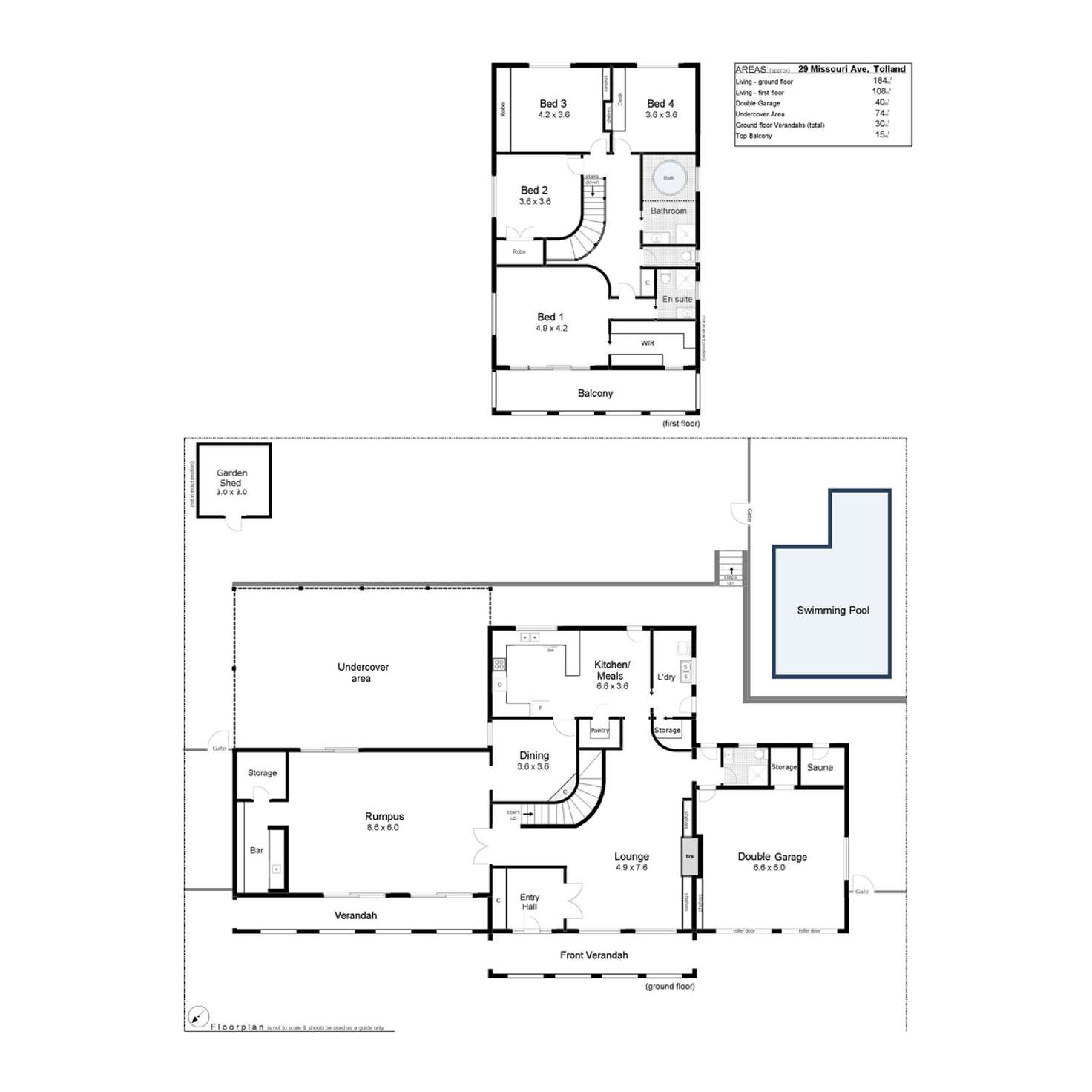 Floorplan of Homely house listing, 29 Missouri Avenue, Tolland NSW 2650