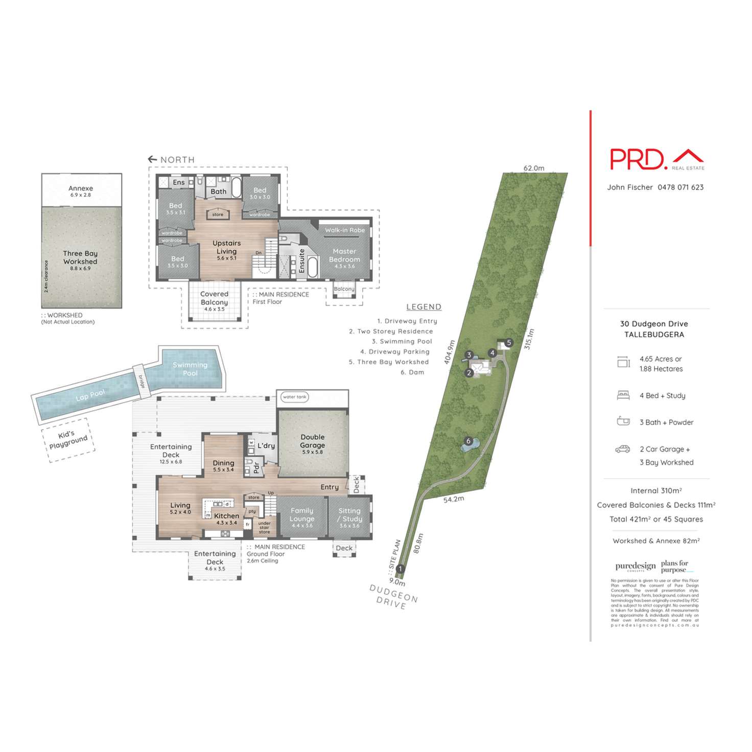 Floorplan of Homely house listing, 30 Dudgeon Drive, Tallebudgera QLD 4228