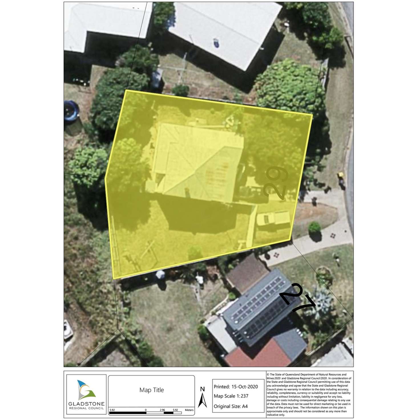 Floorplan of Homely house listing, 29 Waterson Drive, Sun Valley QLD 4680