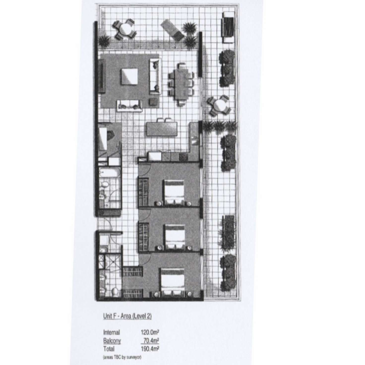 Floorplan of Homely unit listing, 201/20 Labrador Street, Labrador QLD 4215