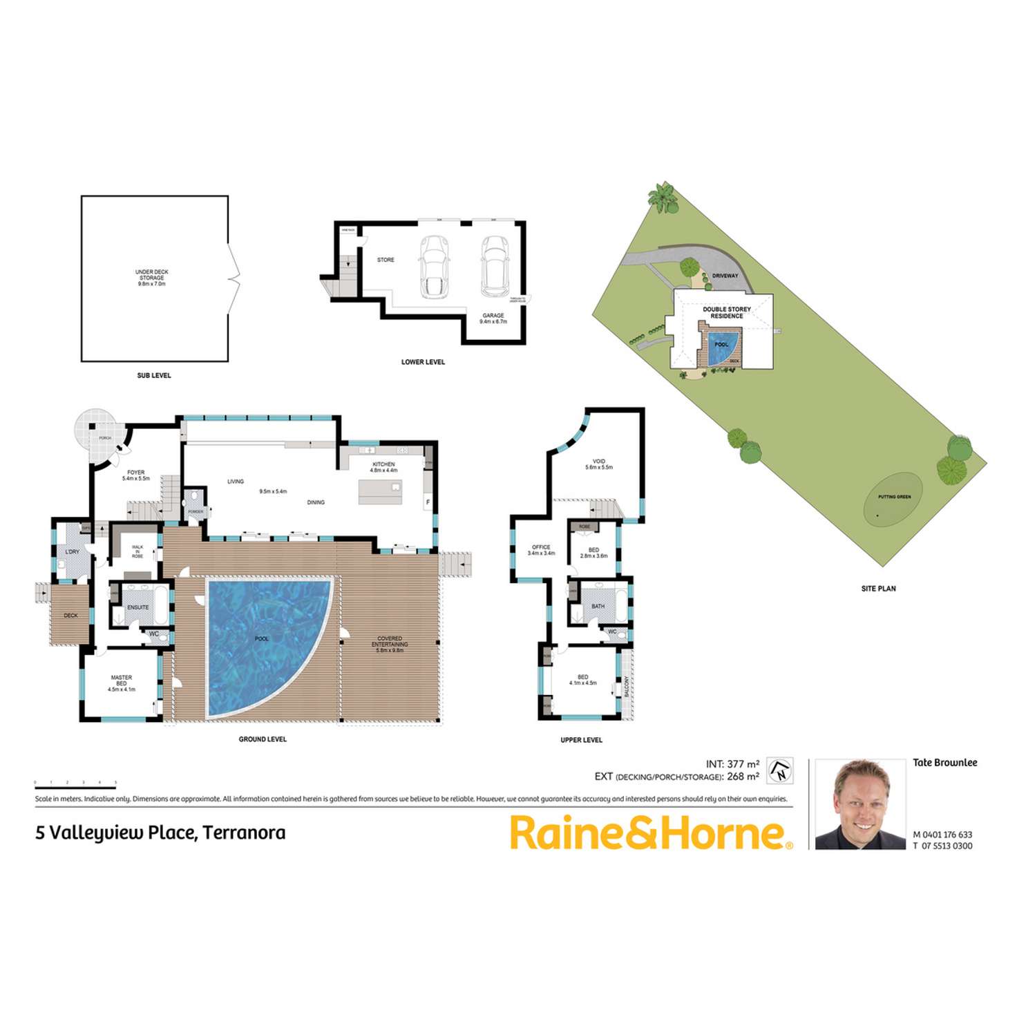 Floorplan of Homely house listing, 5 Valleyview Place, Terranora NSW 2486