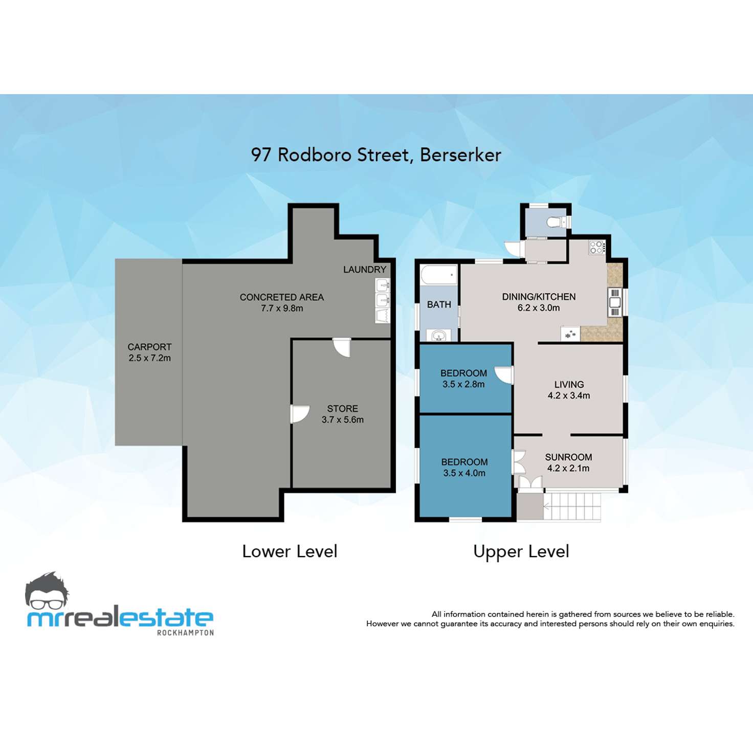 Floorplan of Homely house listing, 97 Rodboro Street, Berserker QLD 4701