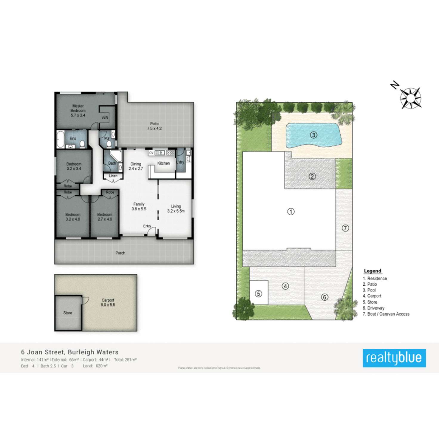 Floorplan of Homely house listing, 6 Joan Street, Burleigh Waters QLD 4220