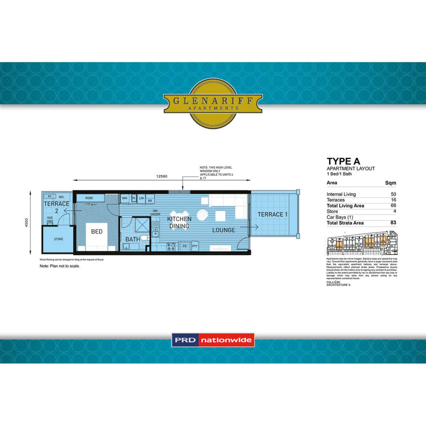 Floorplan of Homely apartment listing, 4/1 Glenariff Boulevard, Canning Vale WA 6155