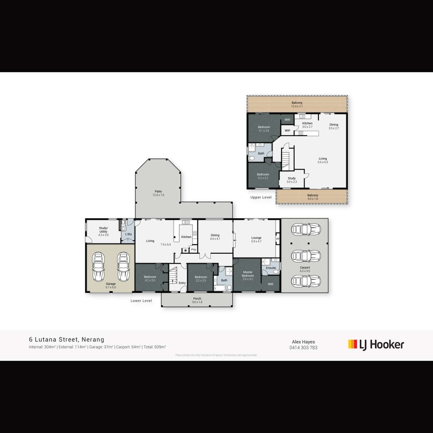 Floorplan of Homely acreageSemiRural listing, 6 Lutana Street, Nerang QLD 4211