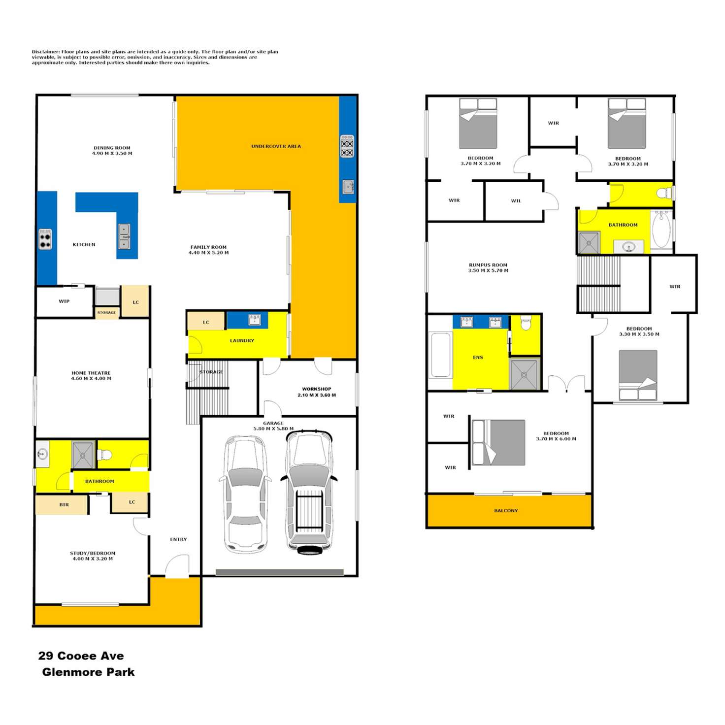 Floorplan of Homely house listing, 29 Cooee Avenue, Glenmore Park NSW 2745
