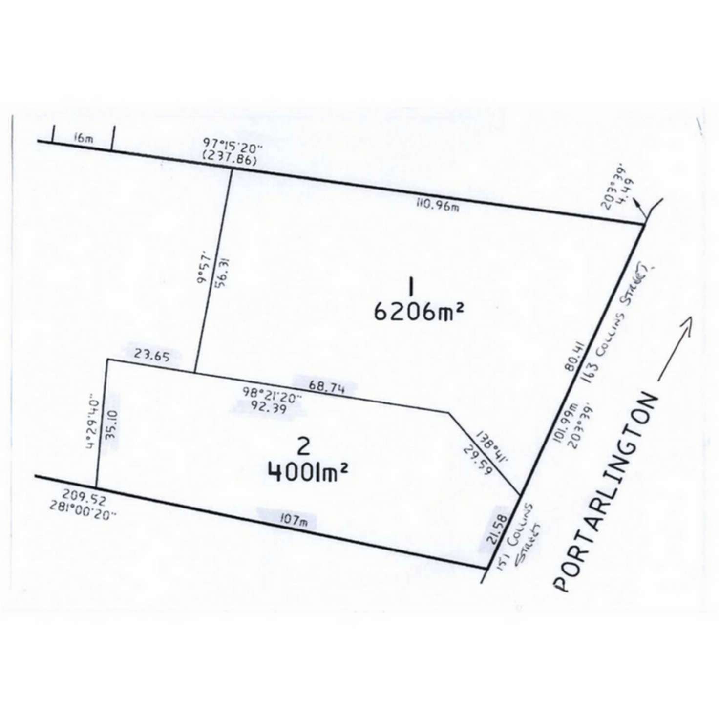 Floorplan of Homely residentialLand listing, LOT 2, 155 Collins Street, Drysdale VIC 3222