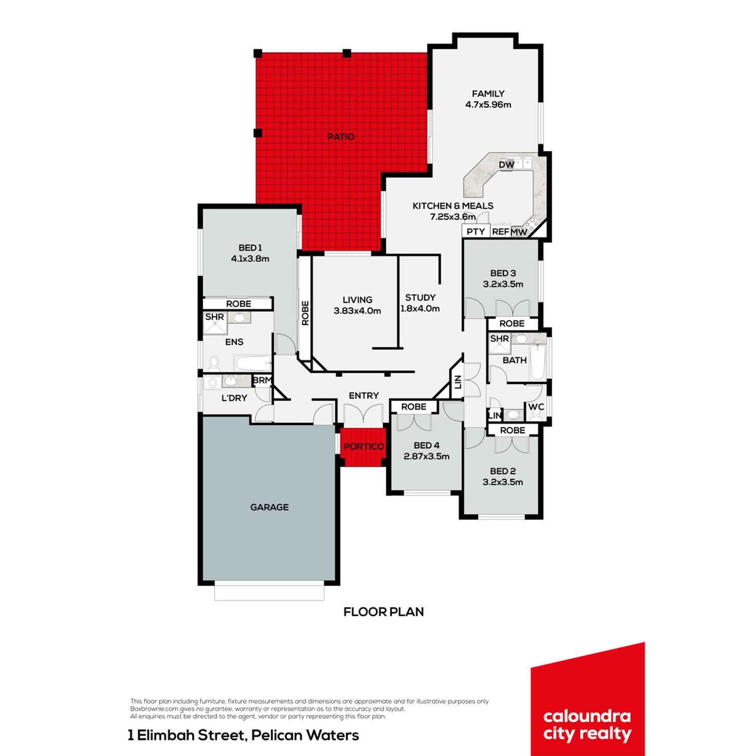 Floorplan of Homely house listing, 1 Elimbah Street, Pelican Waters QLD 4551