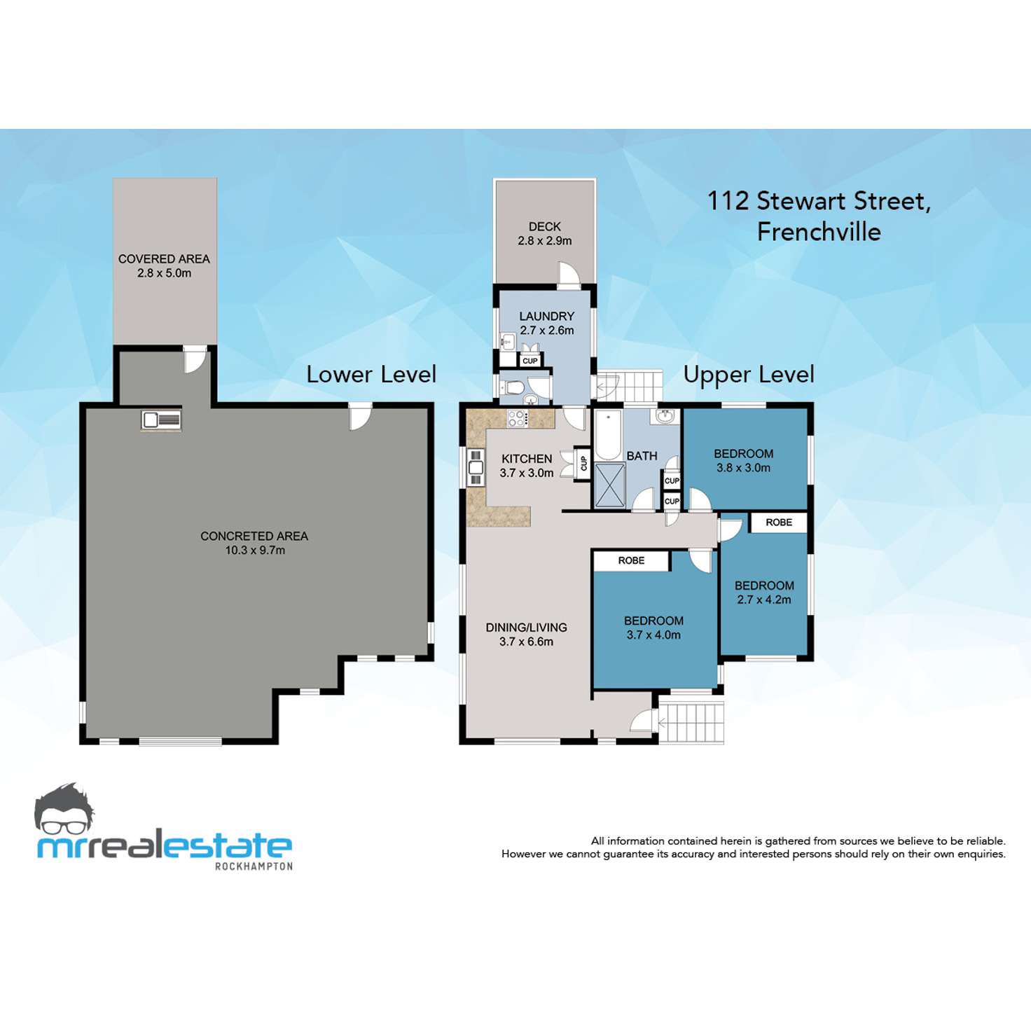 Floorplan of Homely house listing, 112 Stewart Street, Frenchville QLD 4701