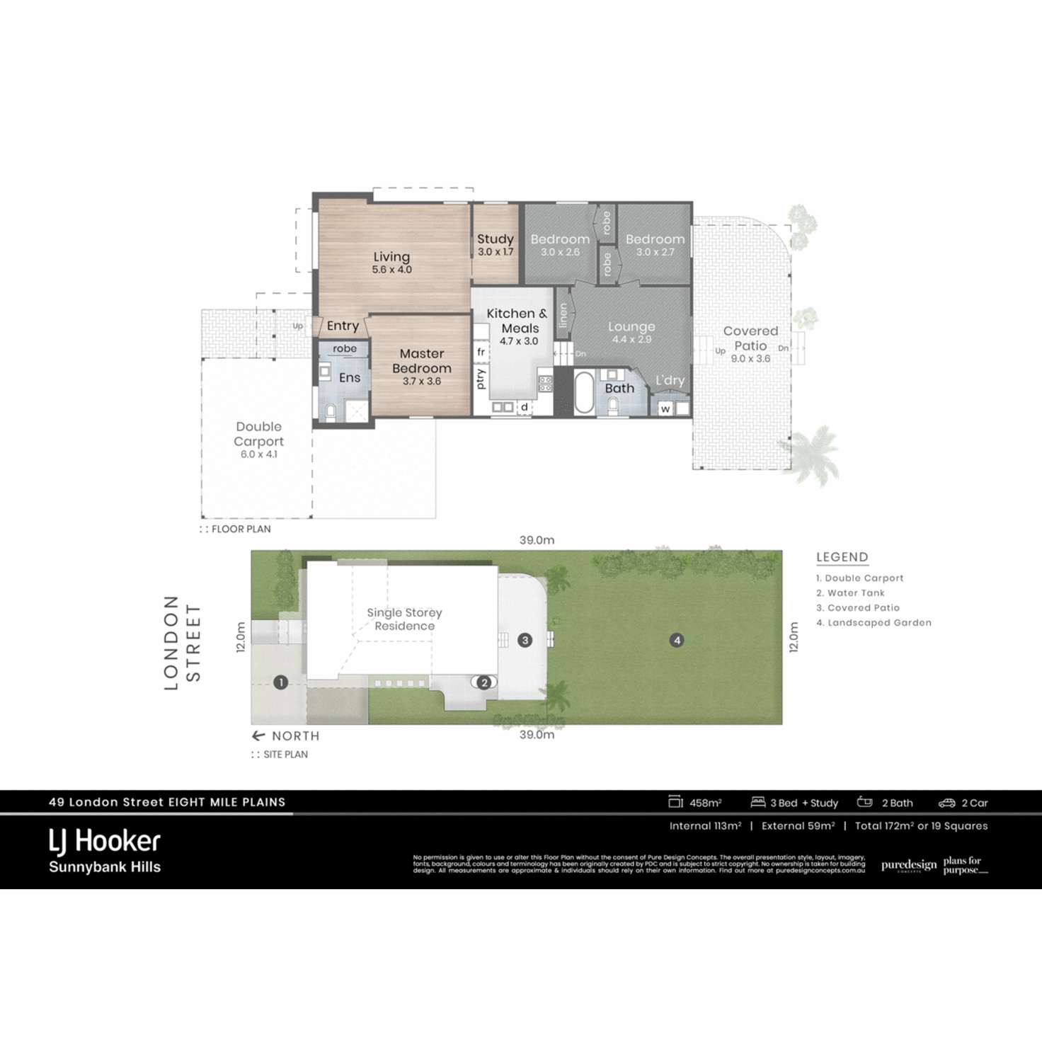 Floorplan of Homely house listing, 49 London Street, Eight Mile Plains QLD 4113