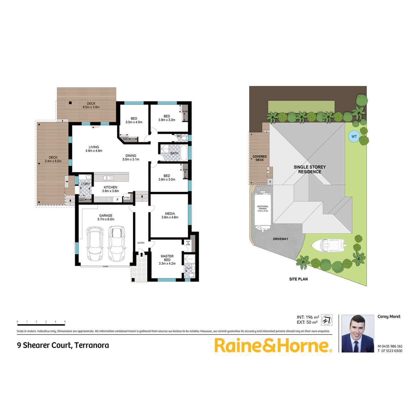 Floorplan of Homely house listing, 9 Shearer Court, Terranora NSW 2486