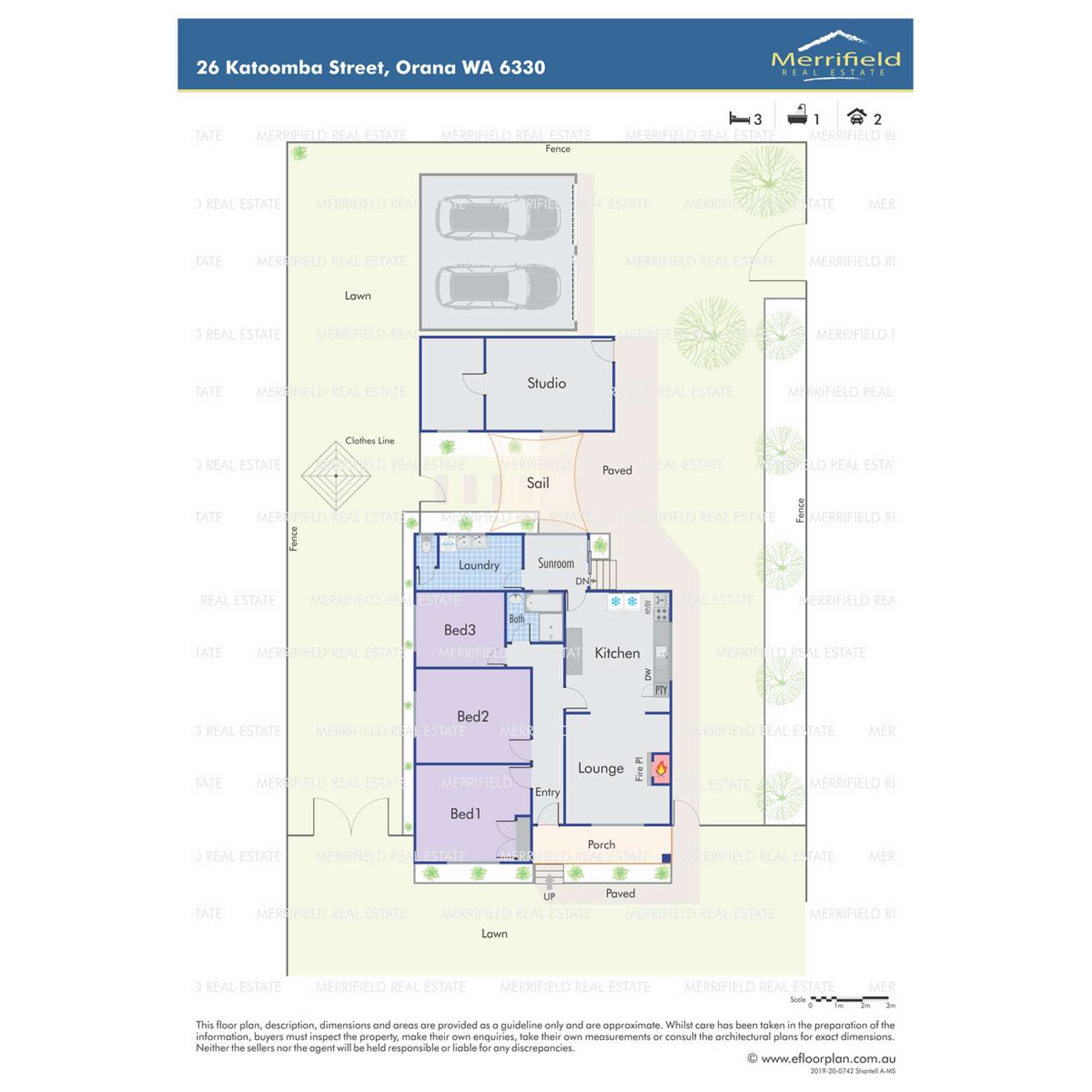 Floorplan of Homely house listing, 26 Katoomba Street, Orana WA 6330