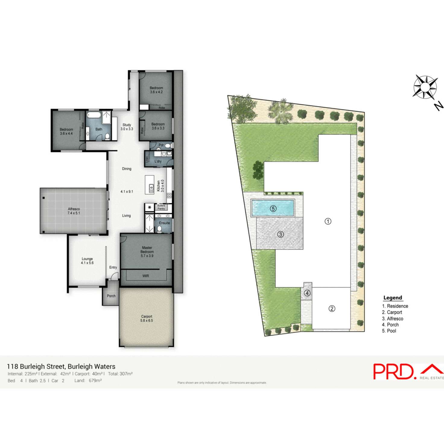 Floorplan of Homely house listing, 118 Burleigh Street, Burleigh Waters QLD 4220