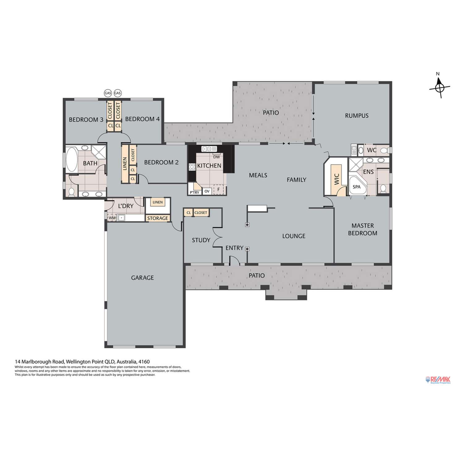 Floorplan of Homely house listing, 14-16 Marlborough Road, Wellington Point QLD 4160