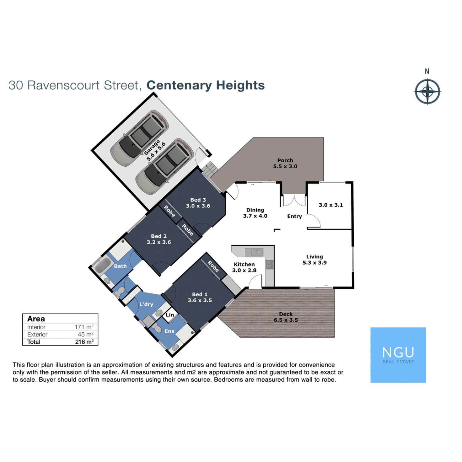 Floorplan of Homely house listing, 30 Sweetapple Crescent, Centenary Heights QLD 4350