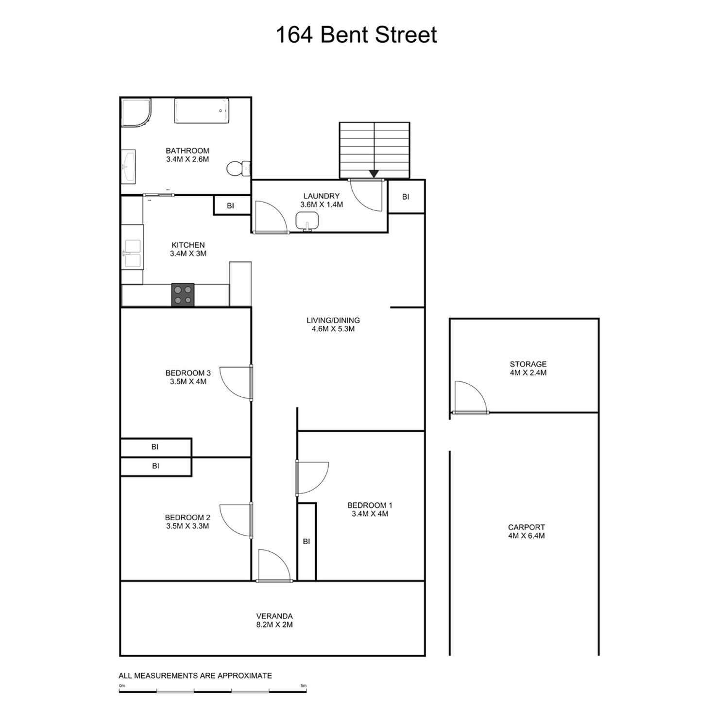 Floorplan of Homely house listing, 164 Bent Street, South Grafton NSW 2460