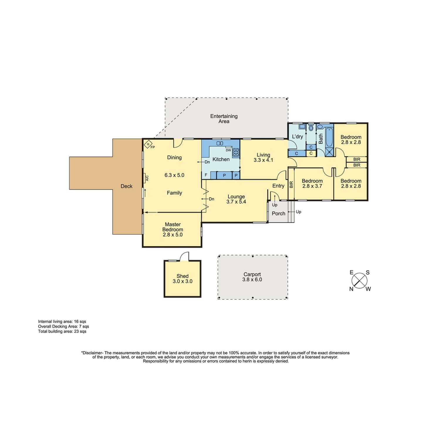 Floorplan of Homely house listing, 6 Waruka Court, Mornington VIC 3931