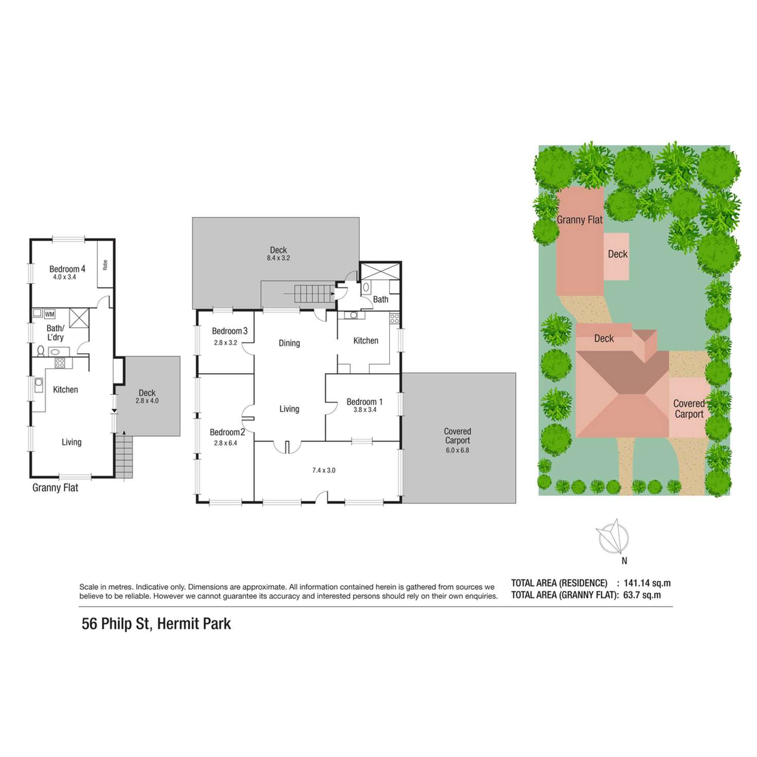 Floorplan of Homely house listing, 56 Philp Street, Hermit Park QLD 4812