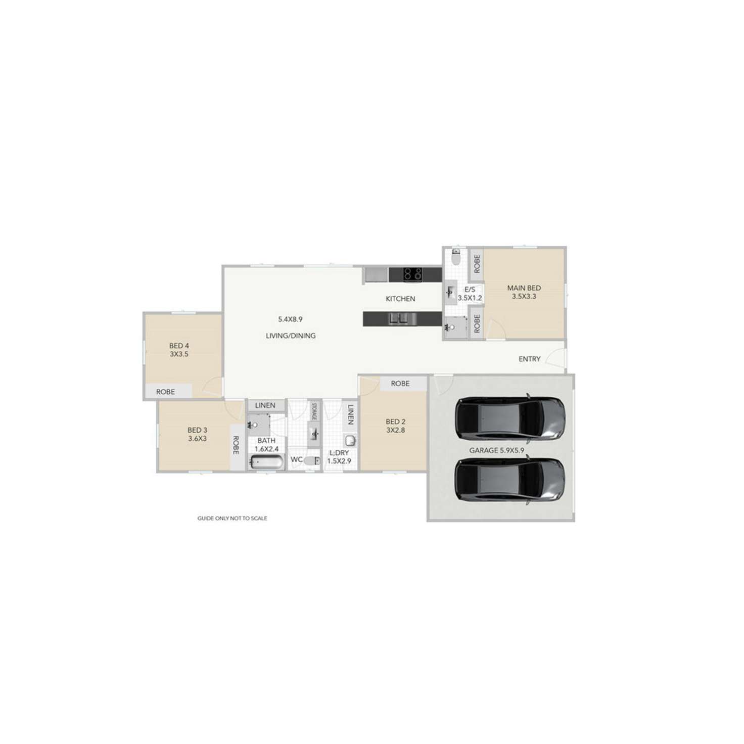 Floorplan of Homely house listing, 15 Perry Street, Redbank Plains QLD 4301