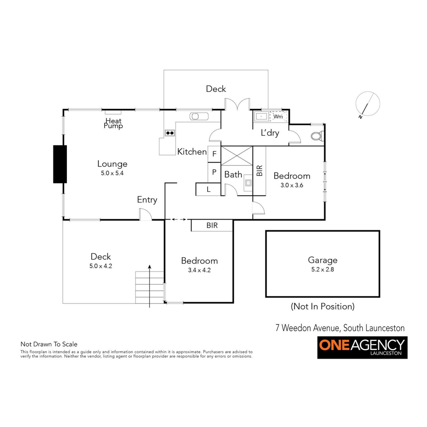 Floorplan of Homely house listing, 7 Weedon Avenue, South Launceston TAS 7249