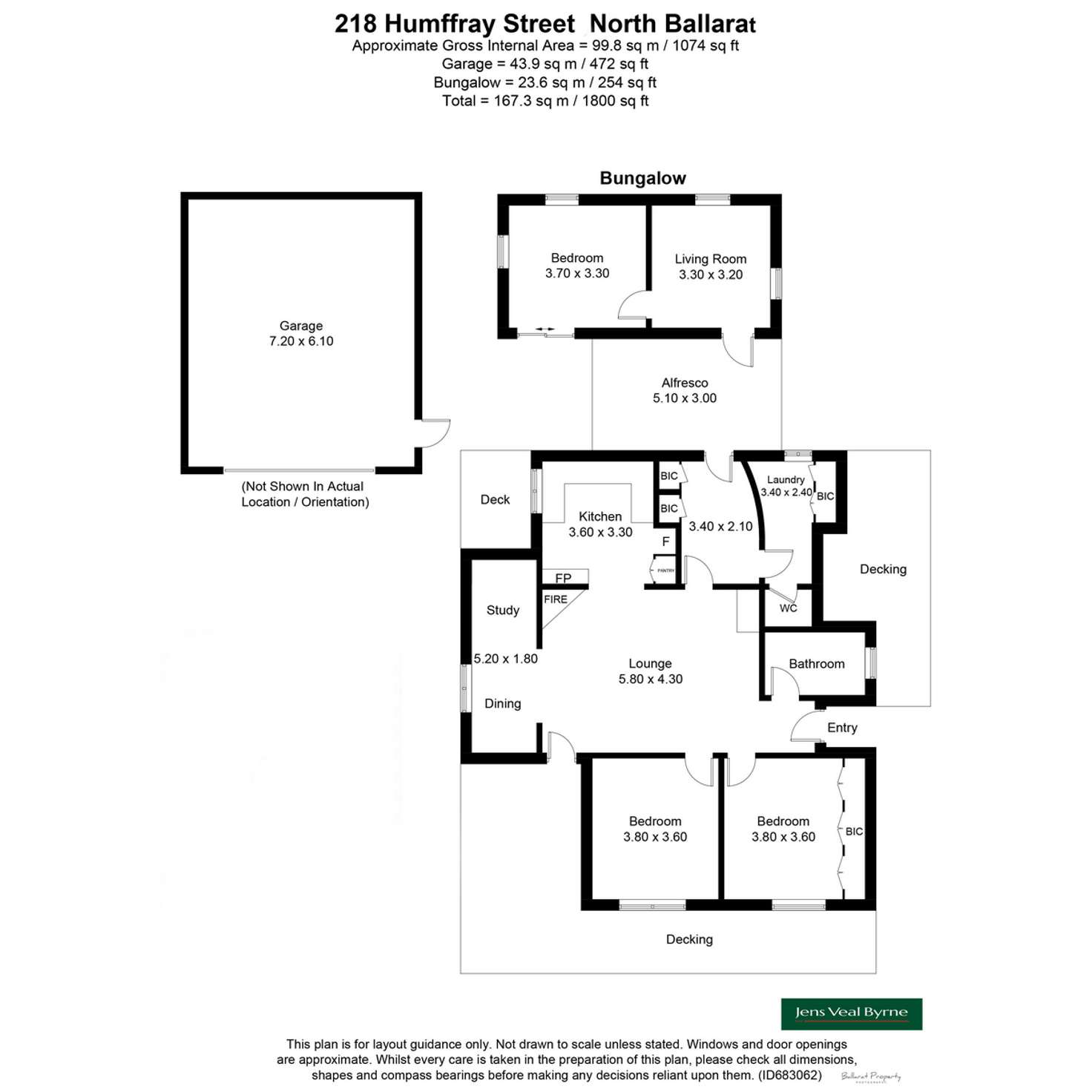 Floorplan of Homely house listing, 218 Humffray Street North, Ballarat East VIC 3350