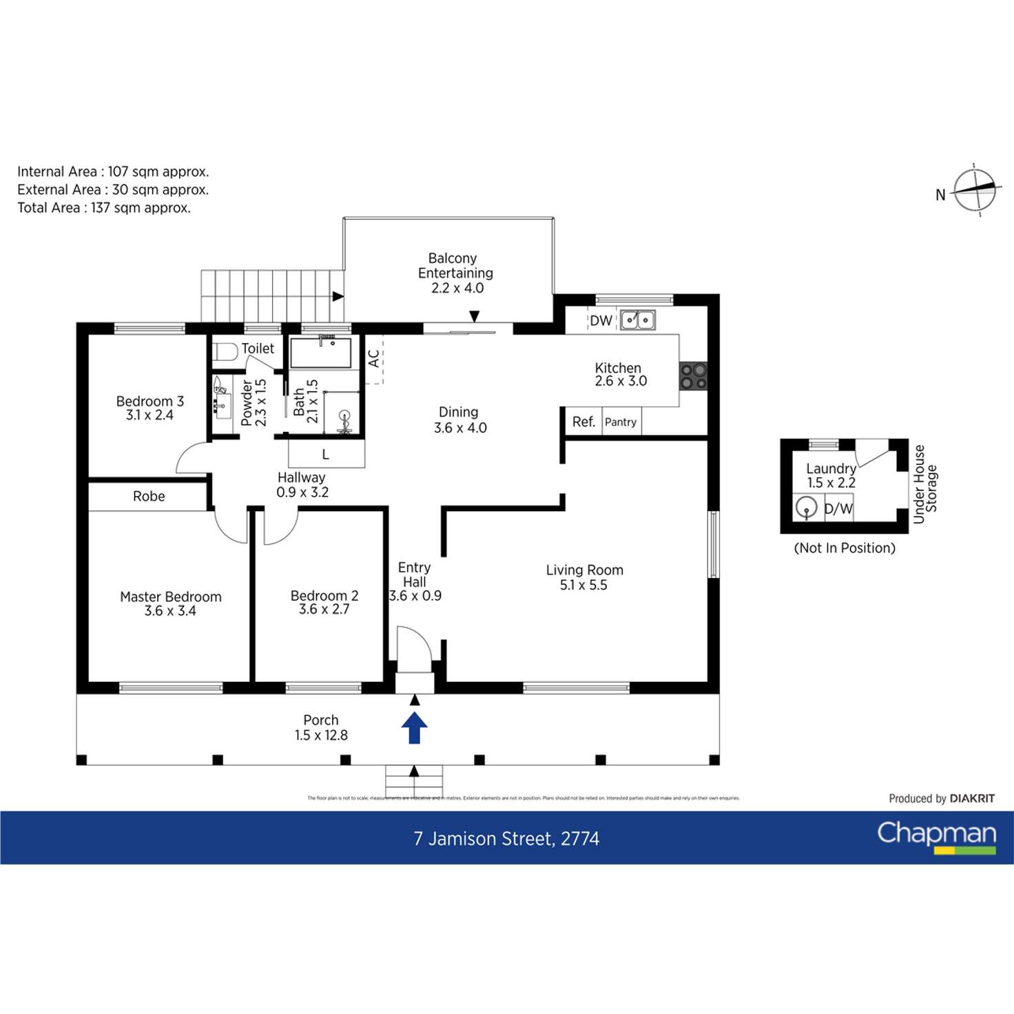 Floorplan of Homely house listing, 7 Jamison Street, Blaxland NSW 2774