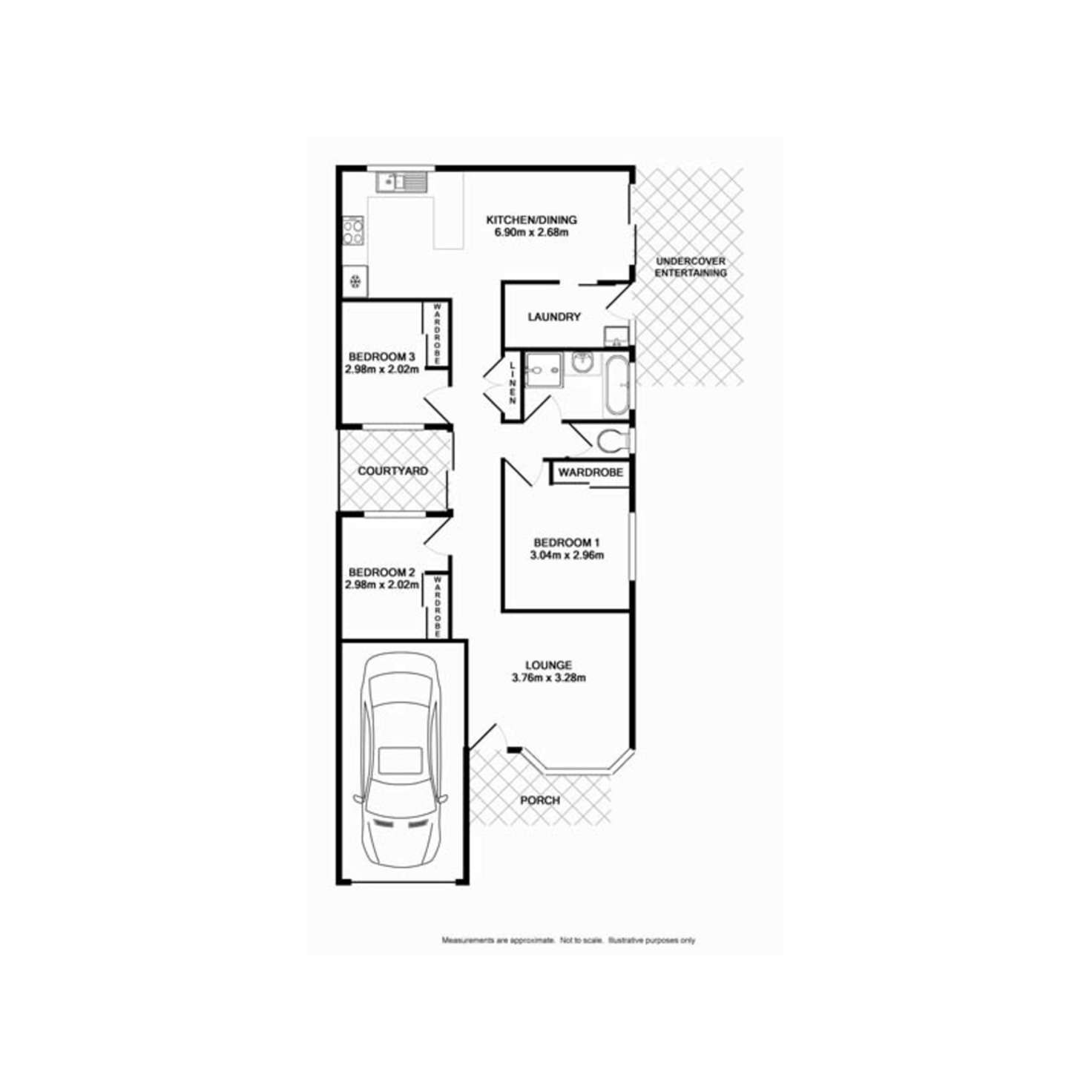 Floorplan of Homely house listing, 2/6 Ernstine Hill Close, Glenmore Park NSW 2745