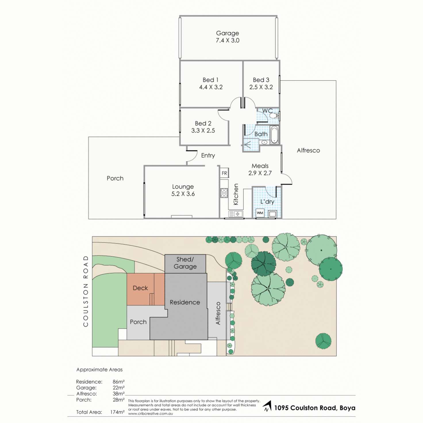 Floorplan of Homely house listing, 1095 Coulston Road, Boya WA 6056