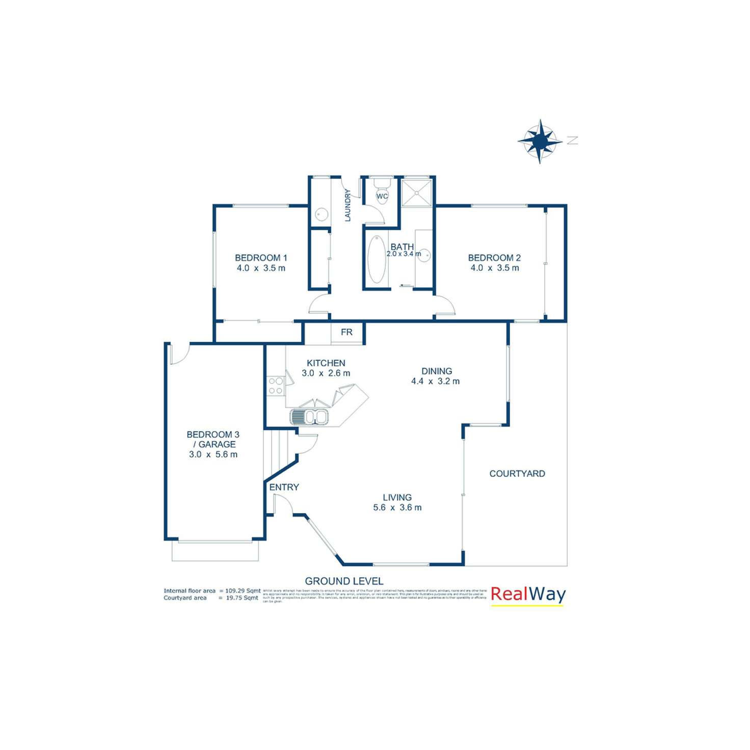 Floorplan of Homely house listing, 2/87C Mackenzie Street, East Toowoomba QLD 4350