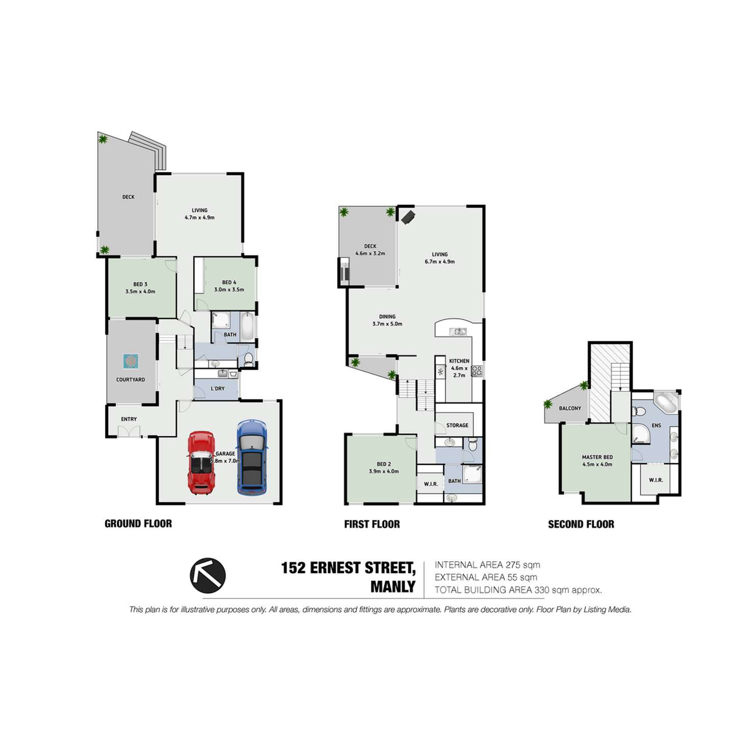 Floorplan of Homely house listing, 152 Ernest Street, Manly QLD 4179