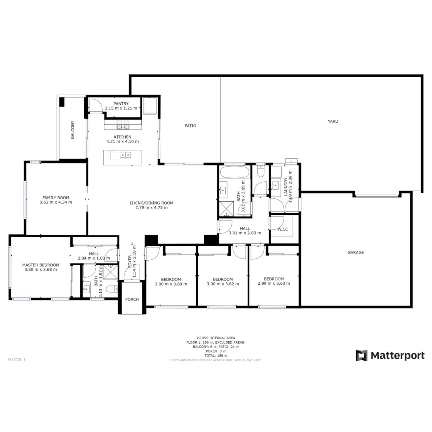 Floorplan of Homely house listing, 8 Cardiff Drive, Wodonga VIC 3690