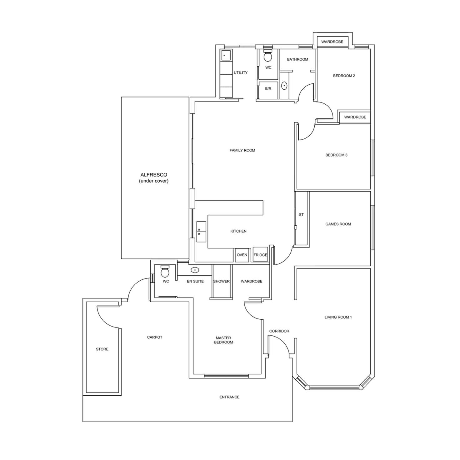 Floorplan of Homely house listing, 62B Marcus Avenue, Booragoon WA 6154