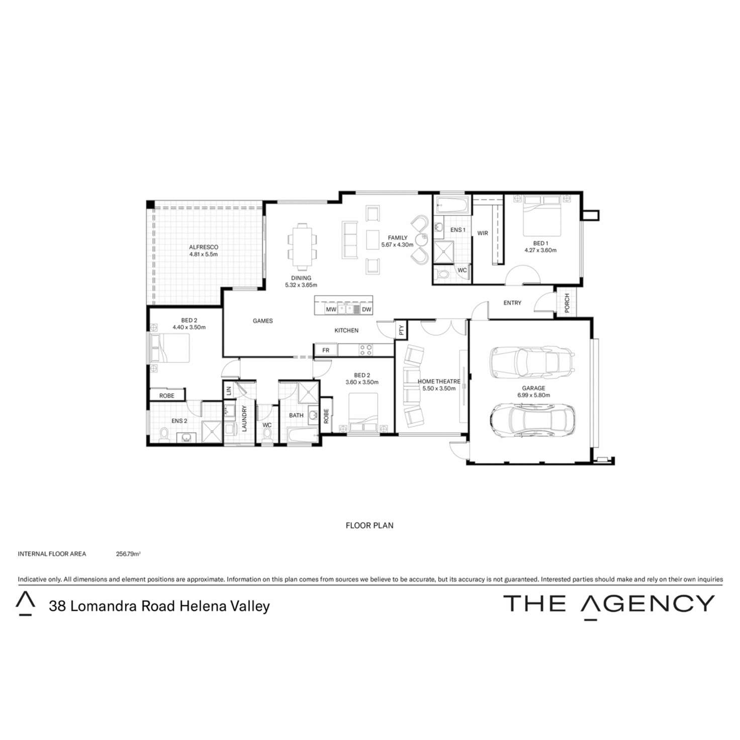 Floorplan of Homely house listing, 38 Lomandra Road, Helena Valley WA 6056