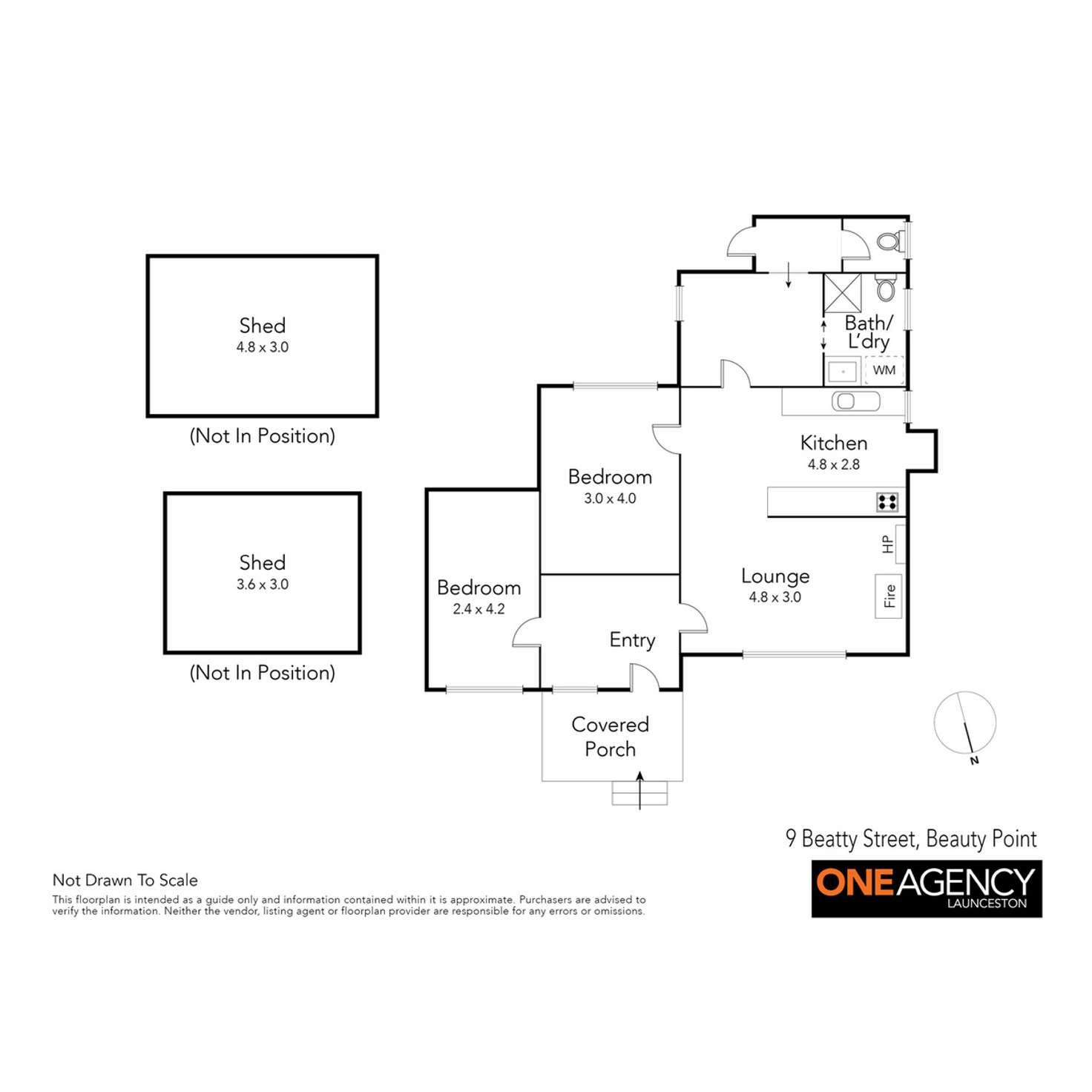 Floorplan of Homely house listing, 9 Beatty Street, Beauty Point TAS 7270