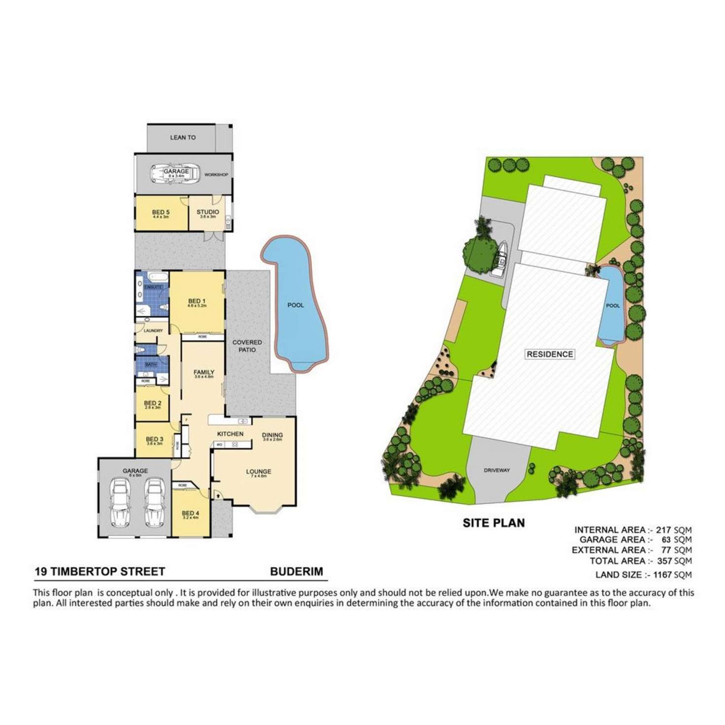 Floorplan of Homely house listing, 19 Timbertop Street, Buderim QLD 4556