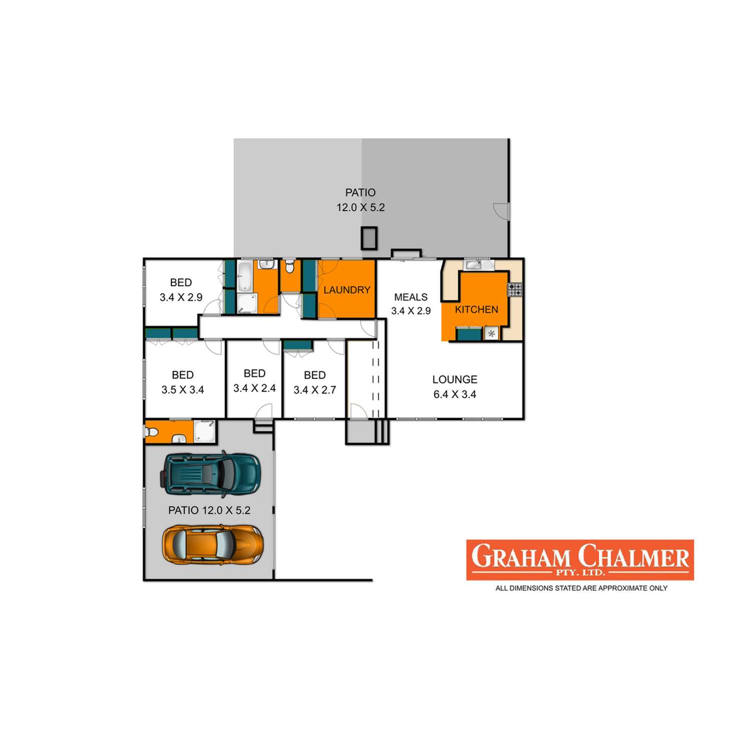 Floorplan of Homely house listing, 15 Mountainview Drive, Stratford VIC 3862