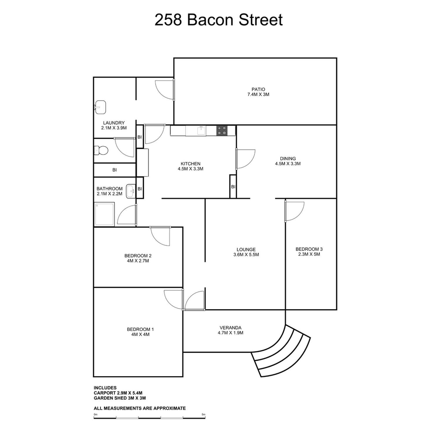 Floorplan of Homely house listing, 258 Bacon Street, Grafton NSW 2460