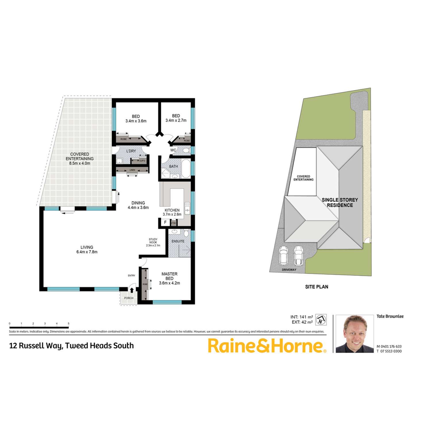 Floorplan of Homely house listing, 12 Russell Way, Tweed Heads South NSW 2486